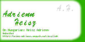 adrienn heisz business card